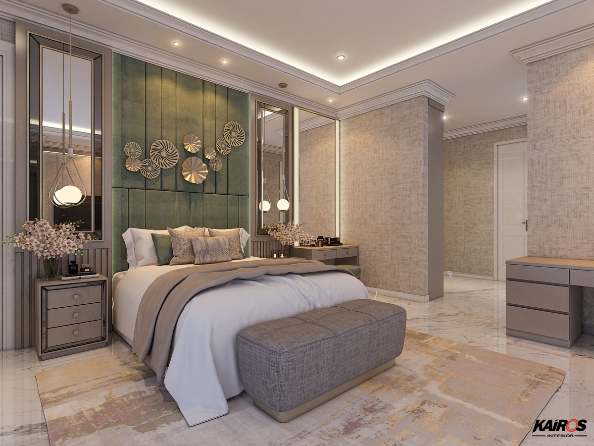 Perbedaan Backdrop Ranjang Bekleed vs Wall Painting | Kairos Interior
